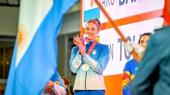 Macarena Ceballos cerró los Juegos Suramericanos con cinco medallas, cuatro de oro y una de plata