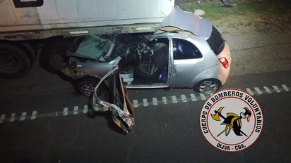 Accidente en cercanías de Oliva