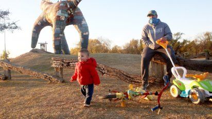 Los riocuartenses, entre reuniones familiares y caminatas al sol