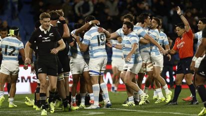 Los Pumas vencieron por primera vez  a los All Blacks en suelo argentino