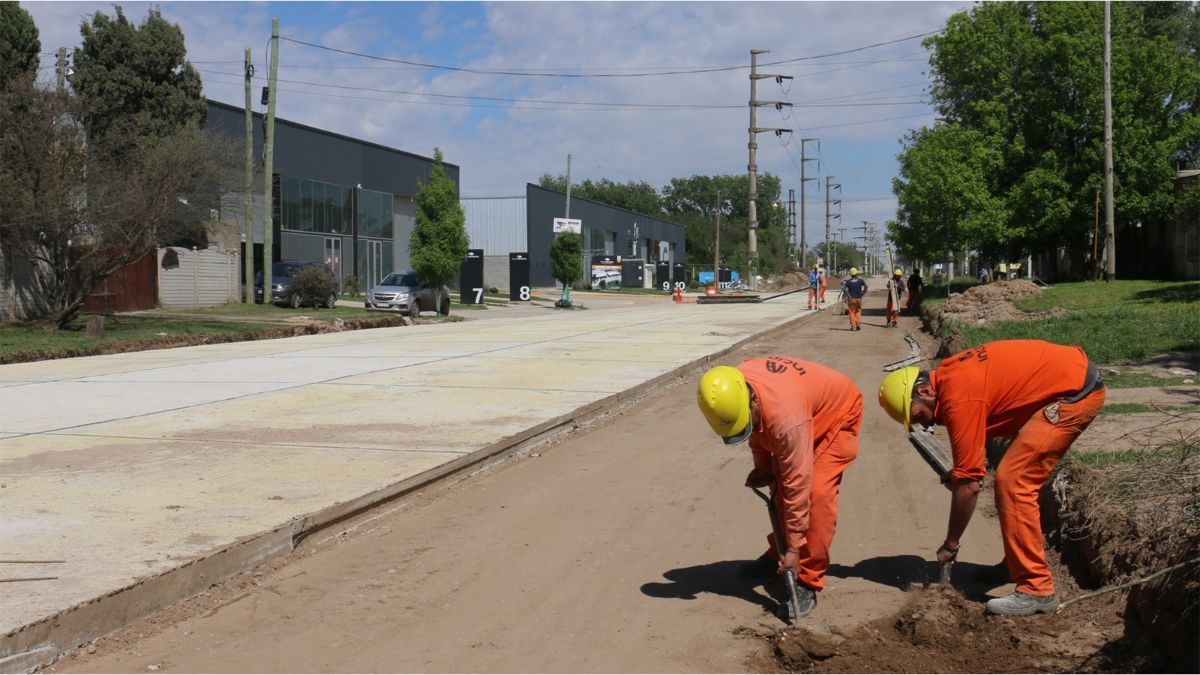 Ya tiene un 75% de avance el Plan de 100 Cuadras de Pavimento