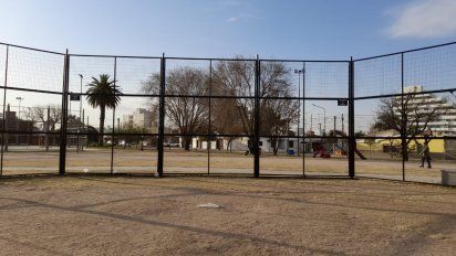 Arreglos en el Polideportivo Guillermo Evans