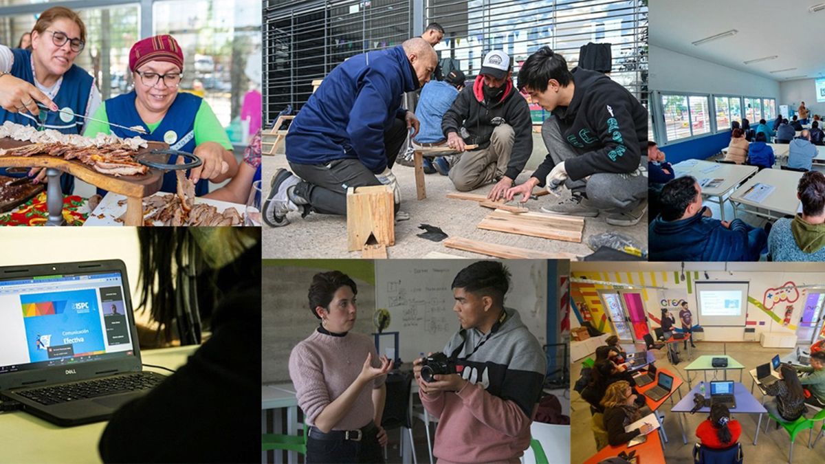 Las propuestas fueron desde cursos de gastronomía a proyectos de capacitación digital.