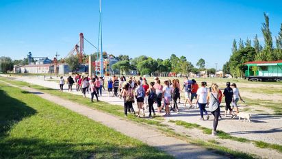 Vuelven las Caminatas Saludables a Alcira Gigena