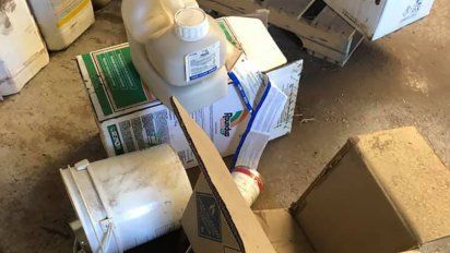 Denuncian robos y destrozos en dos campos cerca de San Basilio