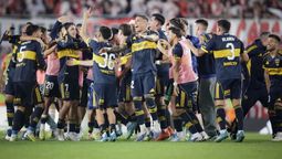 Boca viene de ganarle el Superlcásico a River en el Monumental y quedó a tiro de la clasificación.