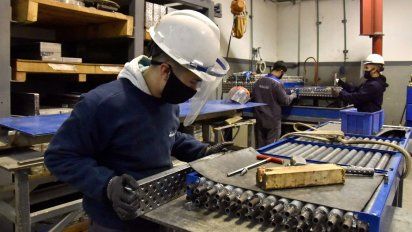 La utilización de la capacidad instalada en la industria fue del 58,4% en agosto