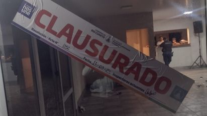 Clausuraron una fiesta clandestina con 350 menores