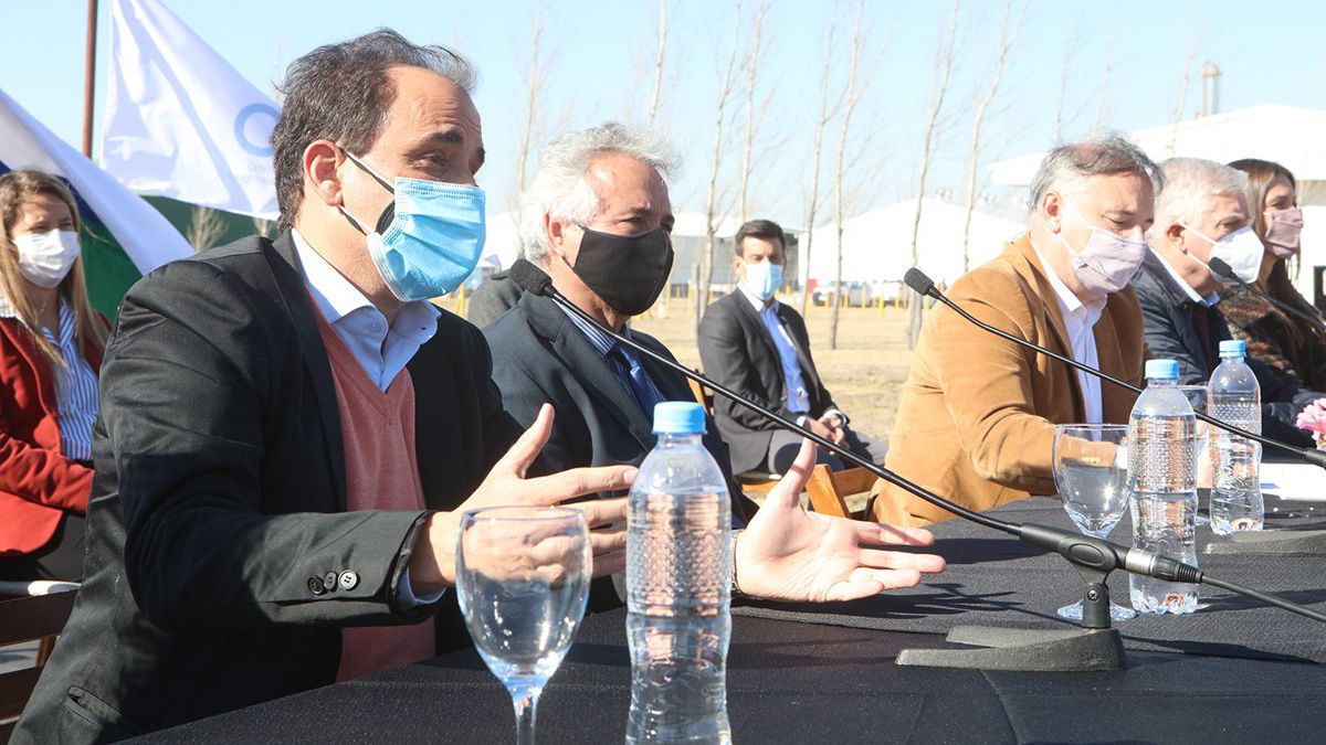 En el acto se anunció el desarrollo del parque industrial de Bio4.