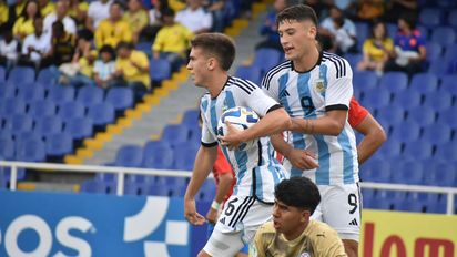 Argentina paga errores con derrota en su debut en el Sudamericano Sub 20