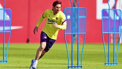 Alarma en la práctica del Barcelona