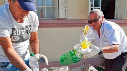Otro “botellazo a los mugrientos”  en Alcira: juntaron 28.916 envases