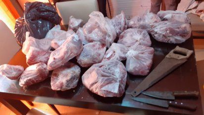 General Levalle: decomisaron carne vacuna al investigar casos de abigeato