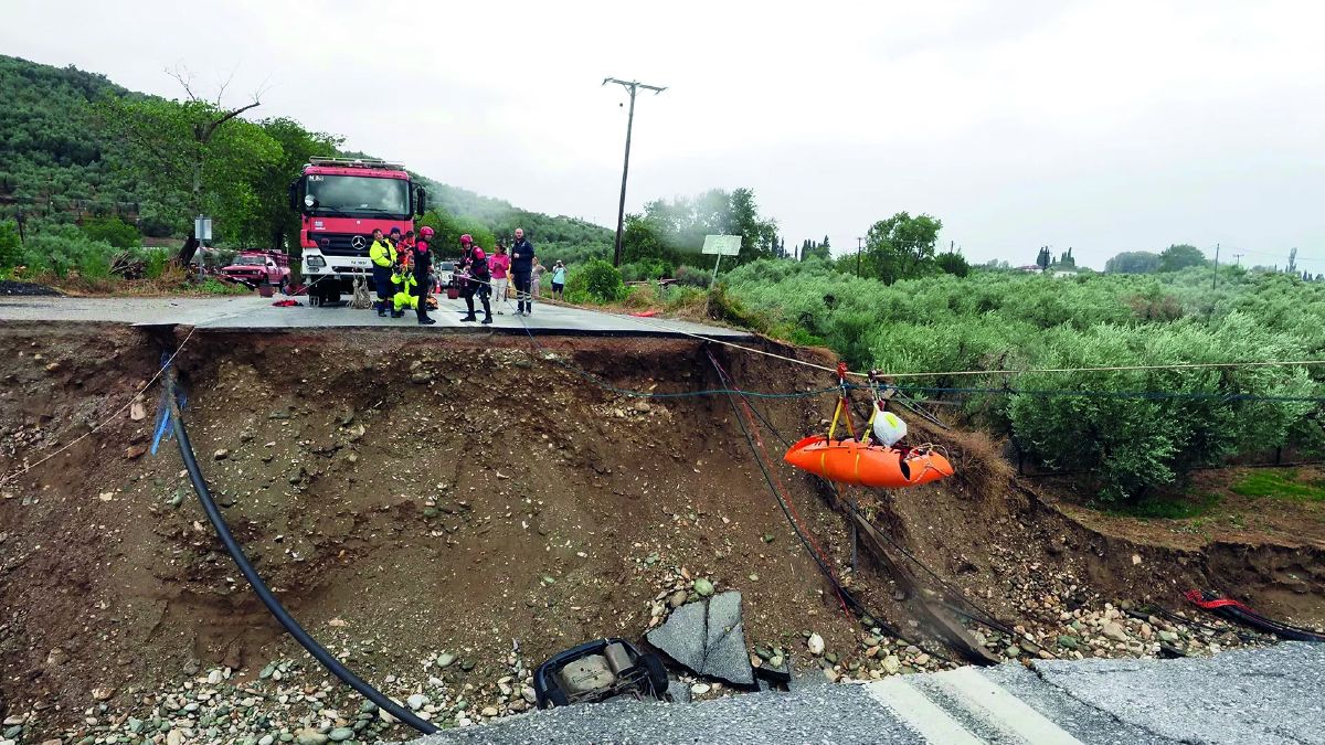 Grecia: Al menos diez personas murieron por las inundaciones esta semana