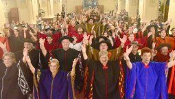 La fiesta de la Navidad se adelantó a puro folclore