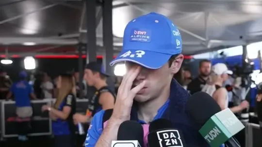 El llanto de Colapinto tras el GP de Italia: Tenía una gran oportunidad y no la aproveché