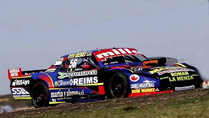 Germán Todino con la pole position del Turismo Carretera en el Villicum
