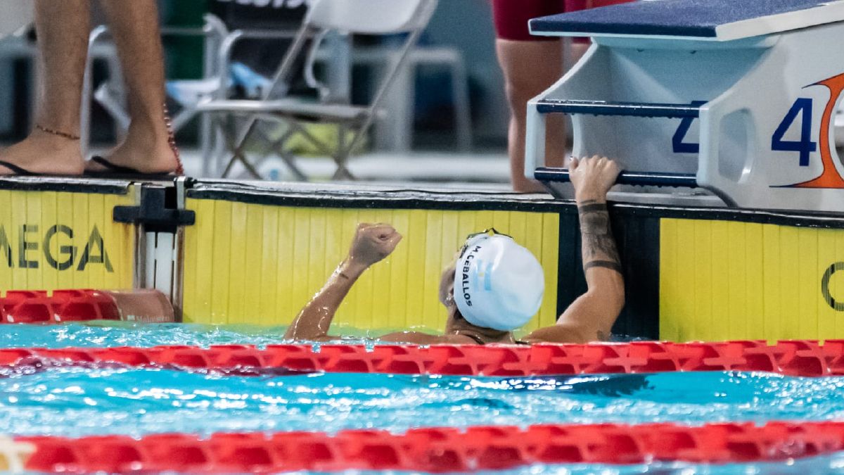 Macarena Ceballos Hoy siento que no dejaría nunca de nadar