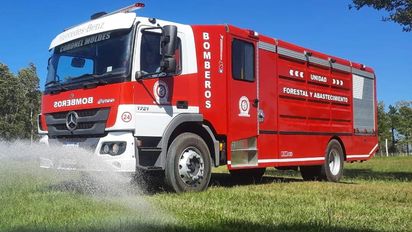 Moldes: con una inversión de $25 millones, Bomberos sumó una unidad forestal