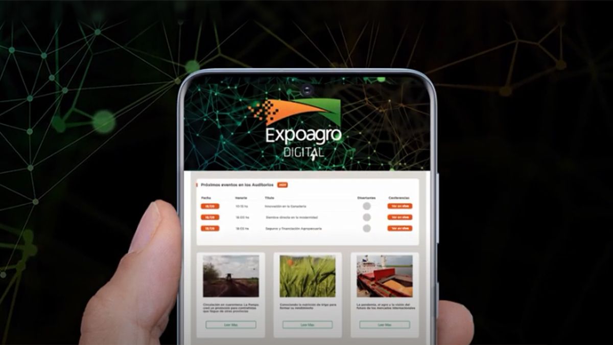 Expoagro Digital ofrecerá un recorrido gratuito y conectará a los actores de los agronegocios.