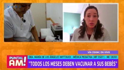 Alientan a no interrumpir el calendario de vacunación en los niños