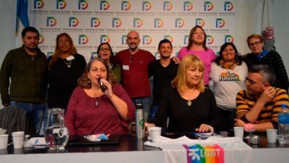 Torres, de la Mesa de la Diversidad, en la Federación Argentina LGBT