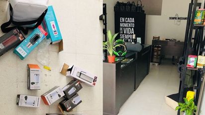 A menos de 60 días de abrir su local, le forzaron la puerta y le robaron termos y mates por dos millones de pesos