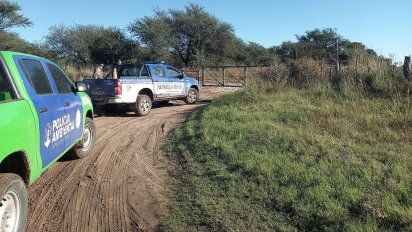 Tras una denuncia, allanaron un campo en Villa Huidobro y constataron un desmonte ilegal