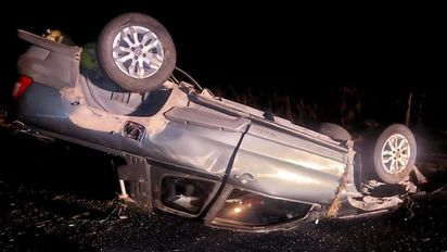 Falleció un riocuartense tras protagonizar un vuelco en la autovía Gobernador Bustos