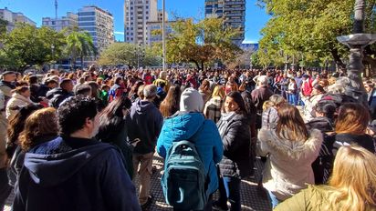 Masiva marcha en Río Cuarto en reclamo por el ajuste en Discapacidad