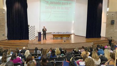 Cómo deben cuidar los docentes la voz y la audición: una jornada con más de 180 participantes
