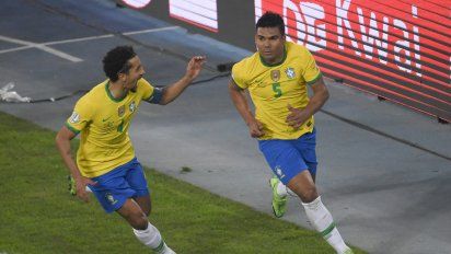 Brasil ganó sobre la hora en la Copa América