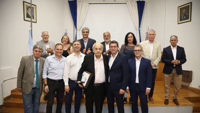 Juan Carlos Peretti fue distinguido como ciudadano notable de la ciudad