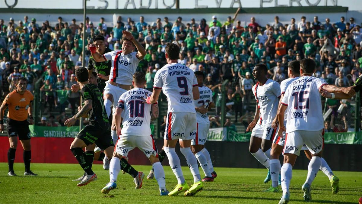 San Lorenzo y Sarmiento empataron 1 a 1 por la decimosexta fecha del Torneo Apertura.
