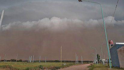 El sur cordobés, acechado por feroces tormentas de tierra
