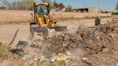 Microbasurales: se retiran casi 1.000 toneladas de desechos por semana