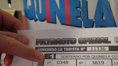 Saltó la banca de la Lotería de Córdoba con el 348