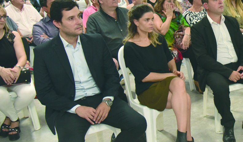 Ignacio Tagni y Justina Pucci, concejales de Juntos por Villa Nueva.