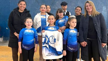 Patín artístico: gran actuación de las patinadoras de Sueños Sobre Ruedas