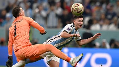 Julián Álvarez, presente y futuro del seleccionado argentino