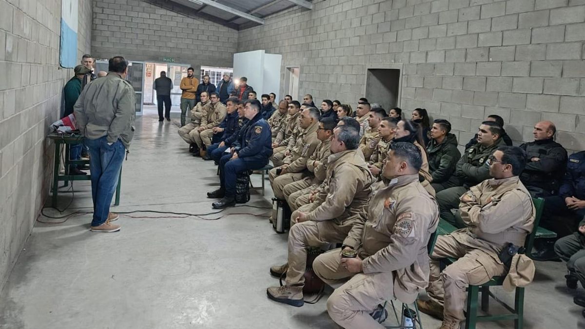Llevaron a cabo una capacitación destinada a Fuerzas de Seguridad