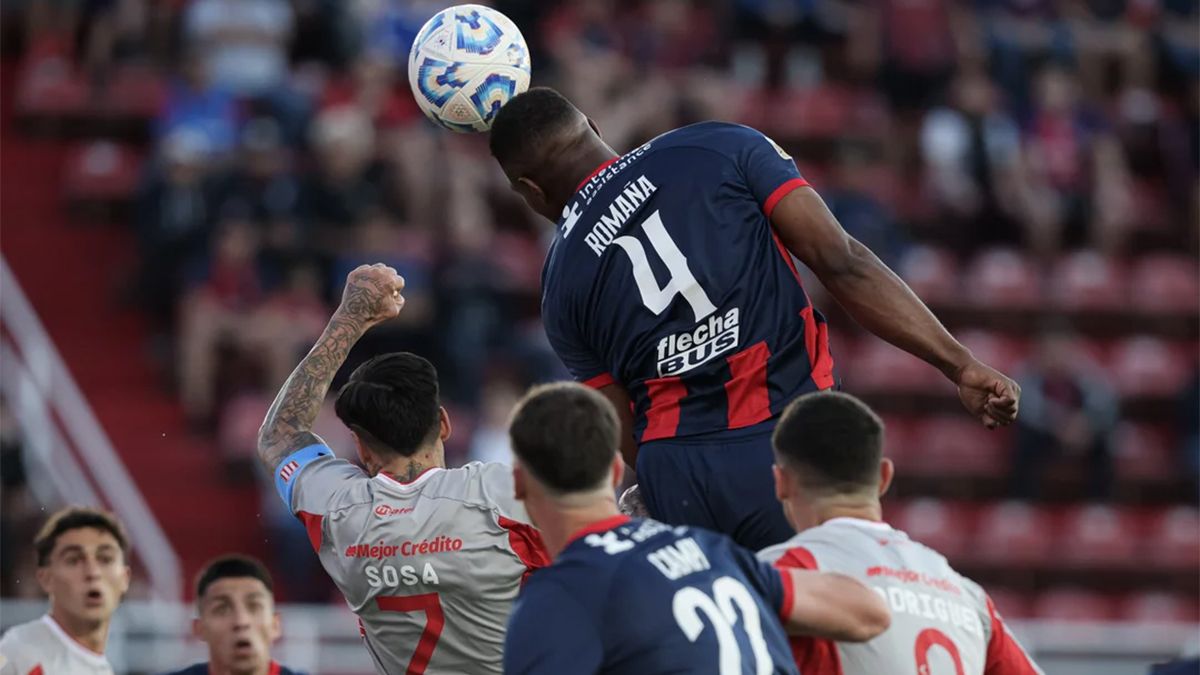San Lorenzo vs. Estudiantes empataron en el Nuevo Gasómetro