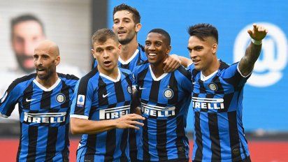Goleó el Inter y sigue con esperanzas