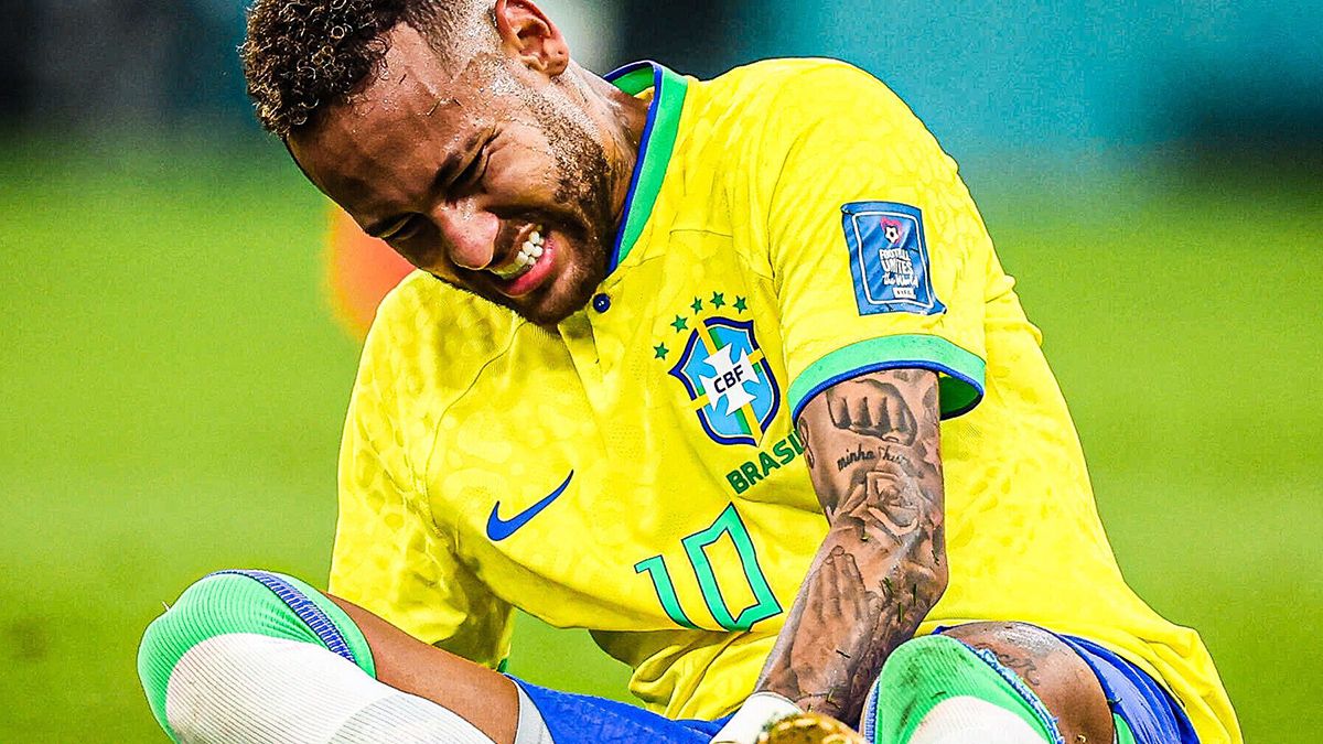 Neymar tuvo un esguince de tobillo derecho, dijo el médico de Brasil