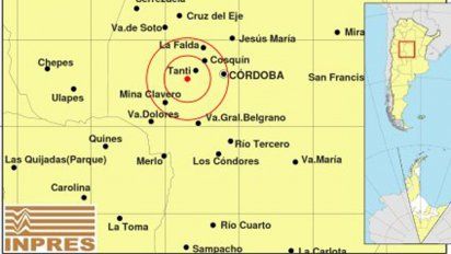 Un sismo de 4,3 grados en Tanti se sintió en Córdoba