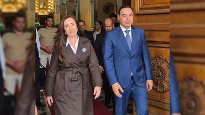 Villarruel viajó a Corrientes y compartió un acto con Valdés en medio de la tensión con Milei