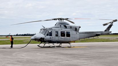 El Área Material incorporó un helicóptero Bell 412EP para apoyo de los F16