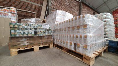 Envían una partida de alimentos y elementos de higiene
