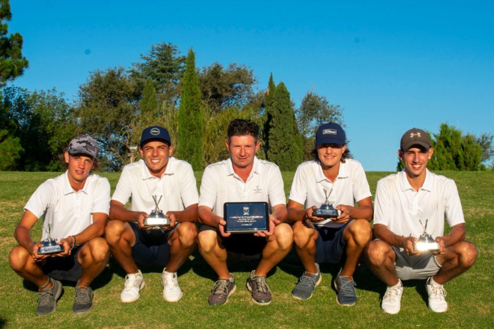 Golf: Villa María ganó el torneo interclubes que se disputó en Las Varillas