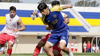 Boca y Argentinos midieron fuerzas en dos amistosos